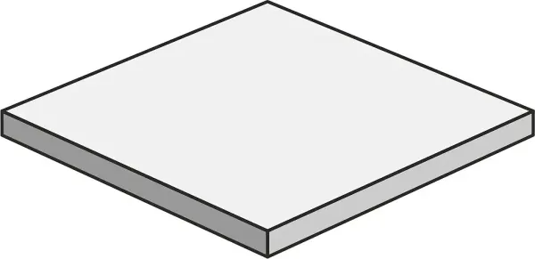 Keope ARTEMIS White, schodovka: rohová, 33X33 cm, hrúbka 9 mm, Natural R9, FEV5