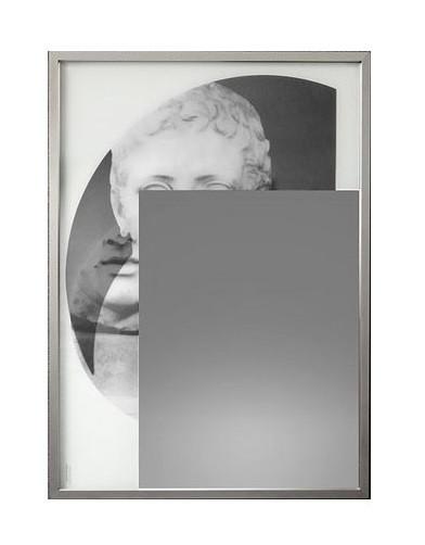 Antonio Lupi COLLAGE, zrkadlo s potlačou bez LED osvetlenia, 75X54 cm,  COLLAGE354