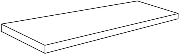 Keope BRYSTONE schodovka - rohová, ľavá, 33X120 cm,  9 mm, rektifikovaná, Natural R9