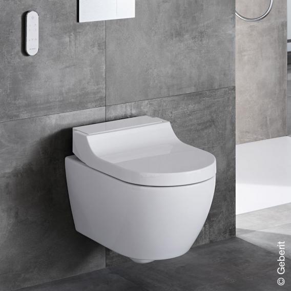 Geberit AQUACLEAN TUMA Comfort, kompletné závesné  WC,  Alpská biela, 146.292.11.1