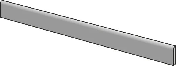 Keope ARTEMIS Anthracite, sokel, 4,6X120 cm, hrúbka 9 mm, rektifikovaný, Natural R9, FER4