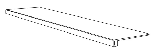 Keope CHORUS schodovka, 33X120 cm, hrúbka 9 mm, rektifikovaná, Natural R9