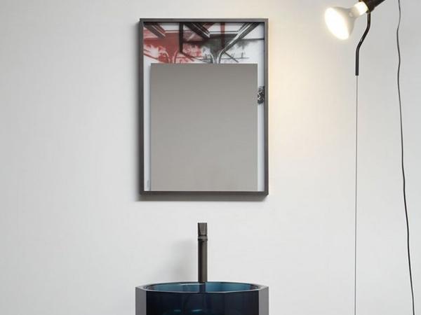 Antonio Lupi COLLAGE, zrkadlo s potlačou bez LED osvetlenia, 75X54 cm,  COLLAGE350