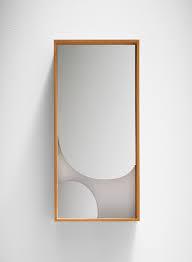 Bisazza HAGAMI 40 zrkadlo v drevenom ráme
