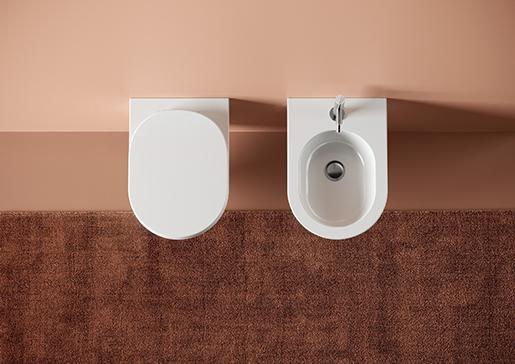 Artceram CHIC, toaleta stojatá, keramická, základné farby, 42x36X54 cm CHV002