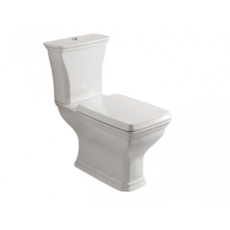 Artceram CIVITAS, stojace WC s odtokom, keramické, základné farby,83X44X73 cm, CIV004