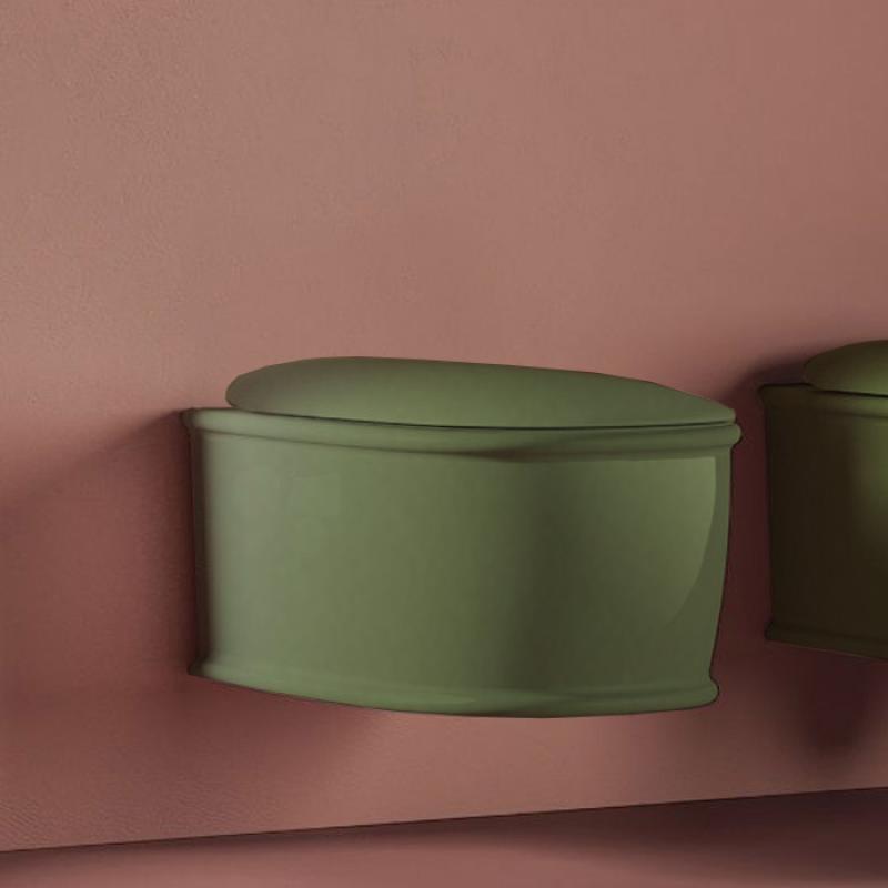 Artceram ATELIER, závesné WC, matné farby, keramické, 37x37,5X52,5 cm ATV001