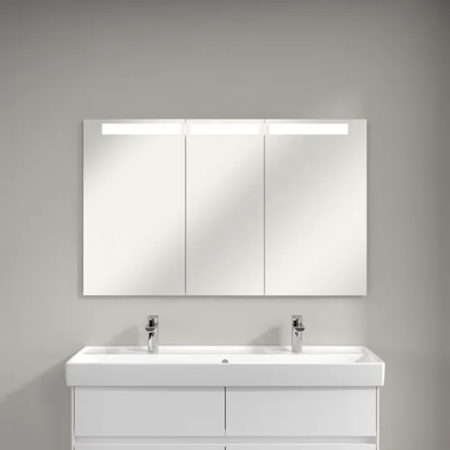 Villeroy&Boch MY VIEW - IN zrkadlová skrinka 3-dverová s osvetlením . Montáž do steny