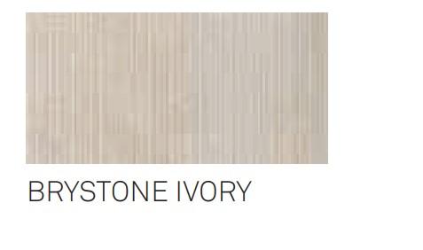 Keope BRYSTONE Ivory, Decoro Crossing 3D Vertical, 30X60 cm, 9 mm, rektifikovaný, C3DY