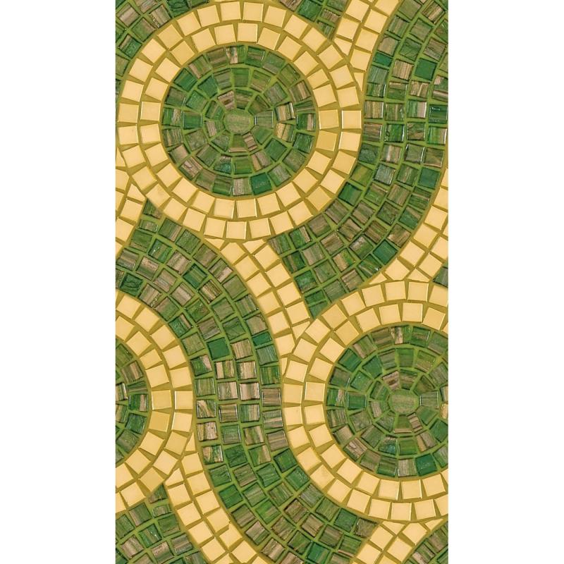 Bisazza  PLAIT  GREEN 10x10mm mozaika