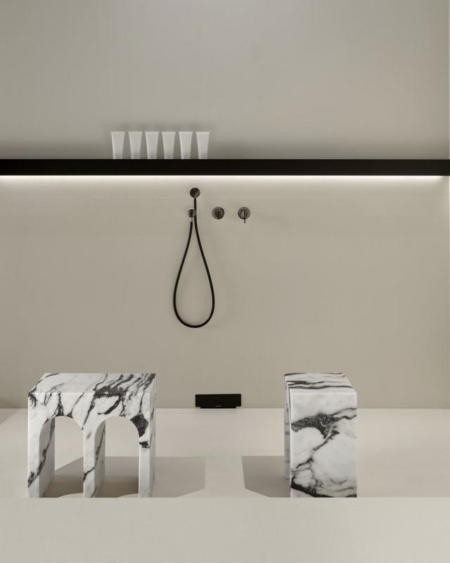 Antonio Lupi FOCE, nástenný sprchový žľab, 20,5X36X11 cm