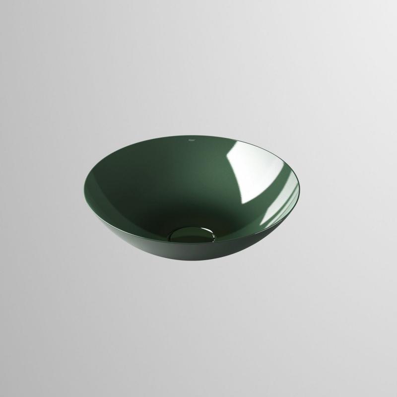 Alape AQUA  umývadlová misa SB aqua 450 39020000091 36cm , zelená glazovaná oceľ