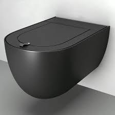 Artceram THE ONE toaleta závesná  35x52cm THV001 17 čierna matná