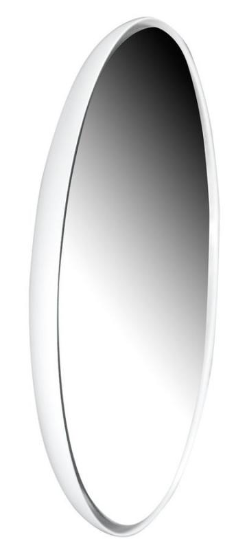 Zrkadlo FLOAT okruhle 740mm s osvetlením , biely ram