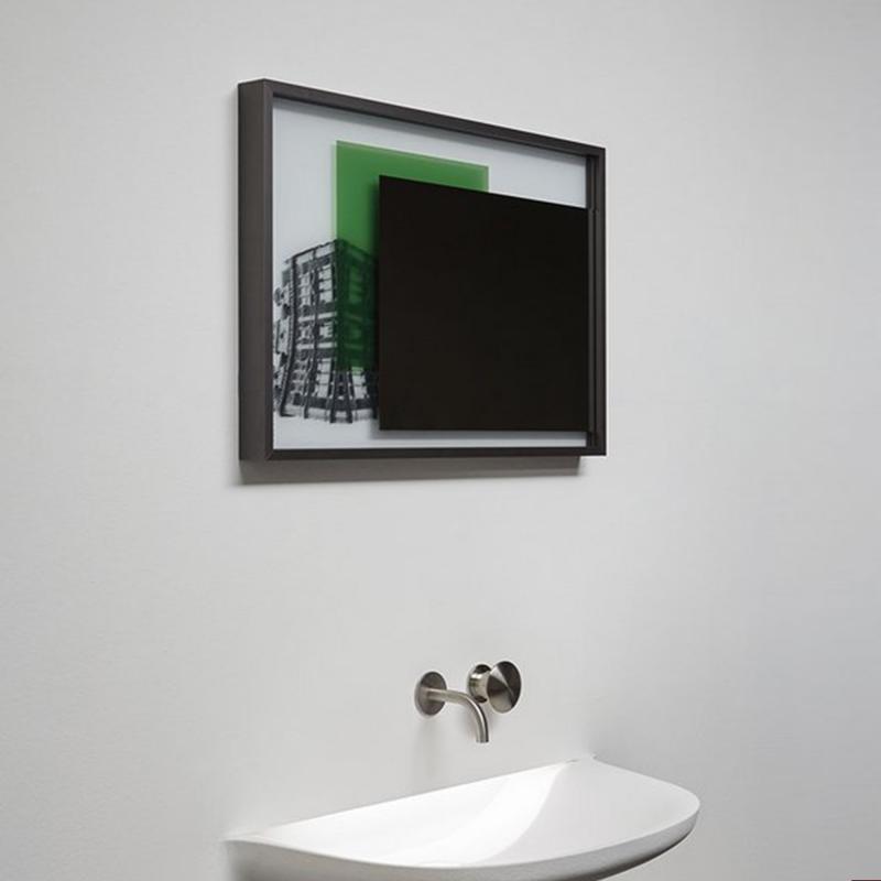 Antonio Lupi COLLAGE, zrkadlo s troma vrstvami, 50X72 cm, COLLAGE358
