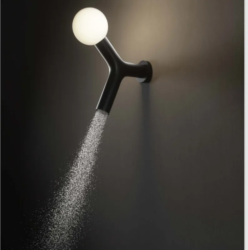 Antonio Lupi APOLLO, sprchová hlavica na stenu s LED osvetlením, 32,5X27X11 cm, APOLLO2