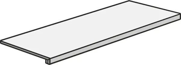 Keope ARTEMIS Silver, schodovka, 33X120 cm, 9 mm, rektifikovaná, Natural R9, FEQ3