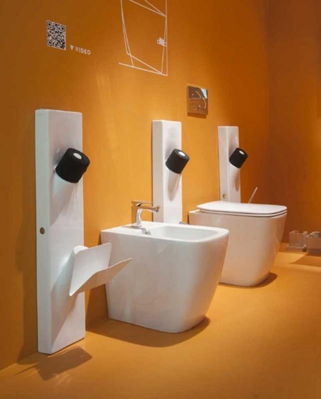 Artceram A16,  WC stojate, základné farby, keramické, 42X36X52 cm, ASV004