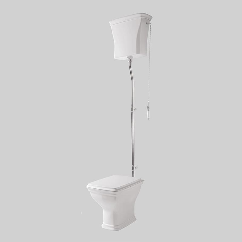 Artceram CIVITAS, stojace WC s podlahovým odtokom, 46x36X54 cm, základné farby, CIV002